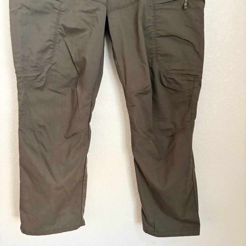 5.11 Tactical Green Cargo Pants Mens Size 36 Polyester Cotton Stretch Outdoor - Picture 4 of 14